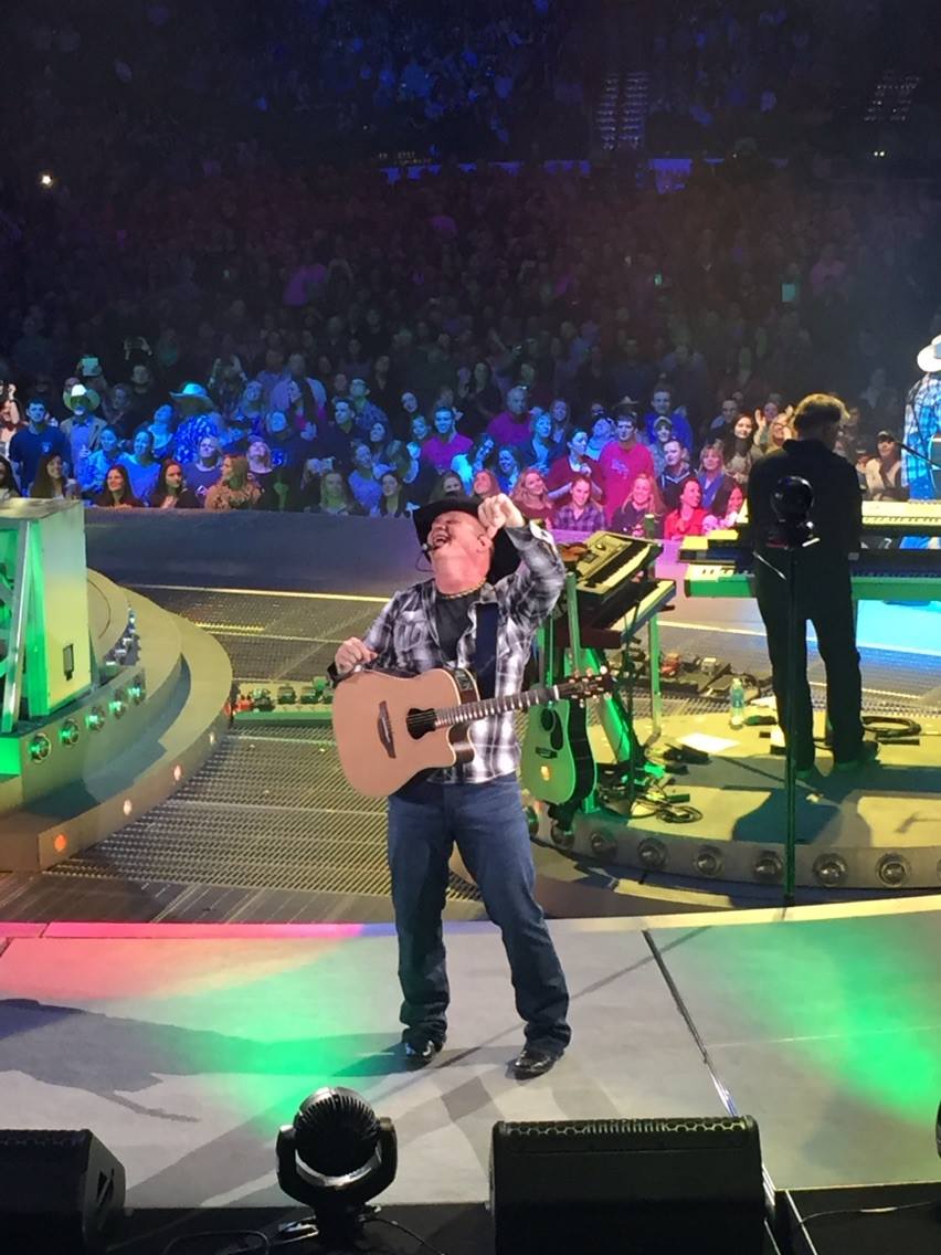 Why fans of country music star Garth Brooks thought he was backing