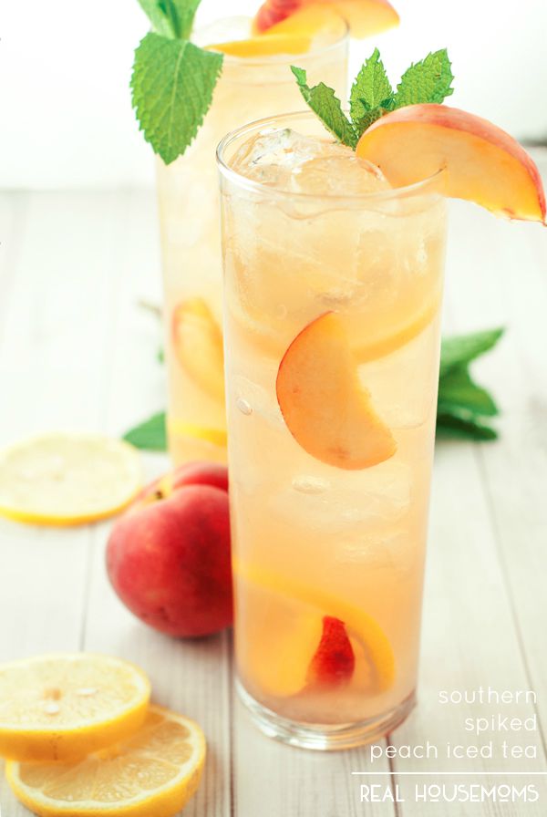 Southern Spiked Peach Iced Tea HERO 2